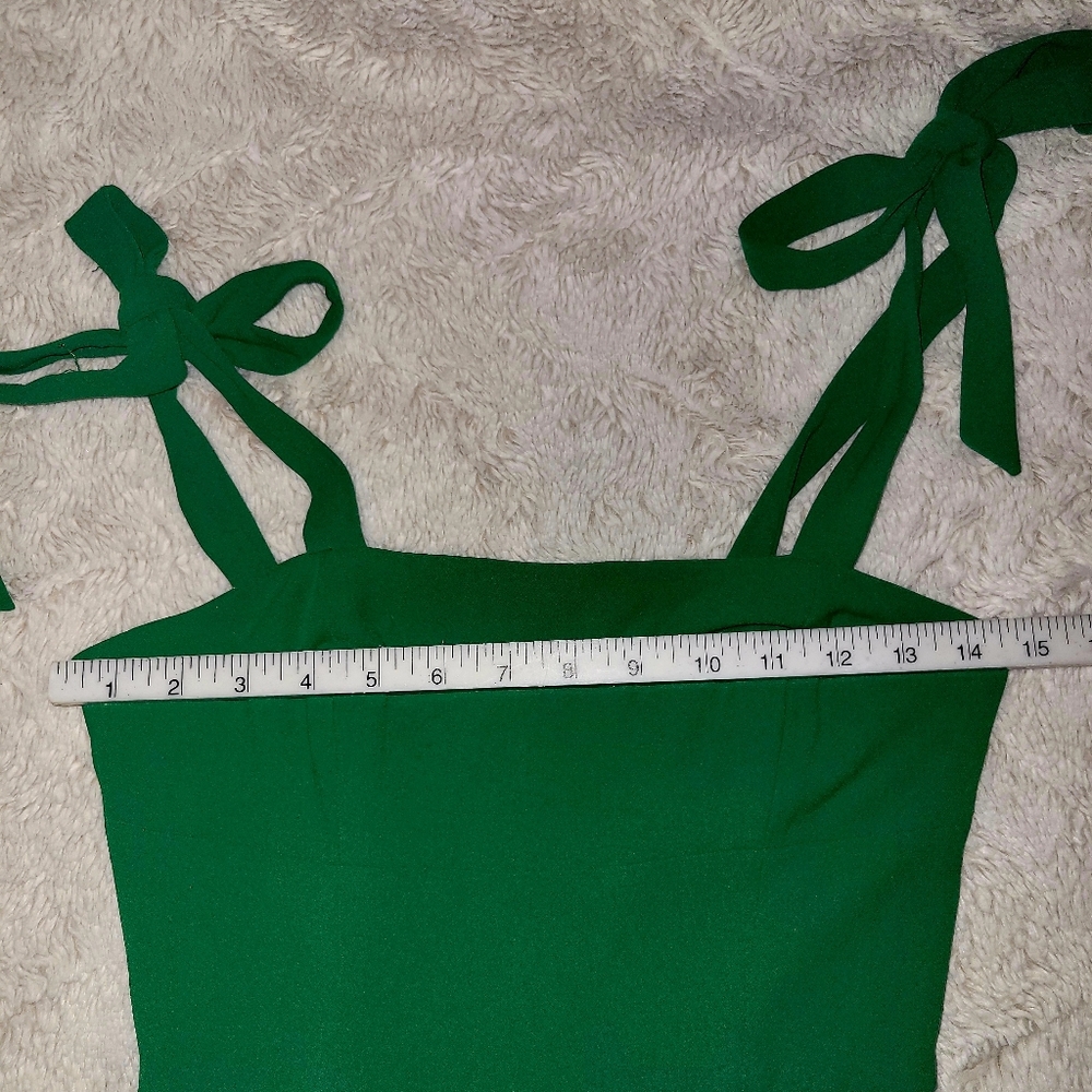Giani Bini Emerald Green Romper - Picture 6 of 9